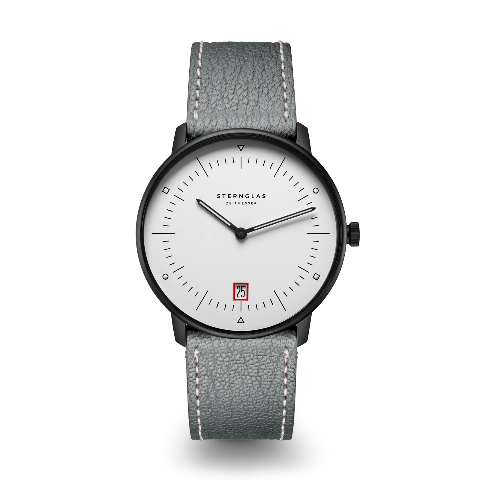 NAOS EDITION BAUHAUS III white black / Capra 20 light grey black (mat)