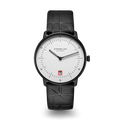NAOS EDITION BAUHAUS III white black / Edition strap Bauhaus III 20 black black (mat)