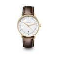 NAOS Edition Heritage white gold / Bridle 20 dark brown gold (polished)