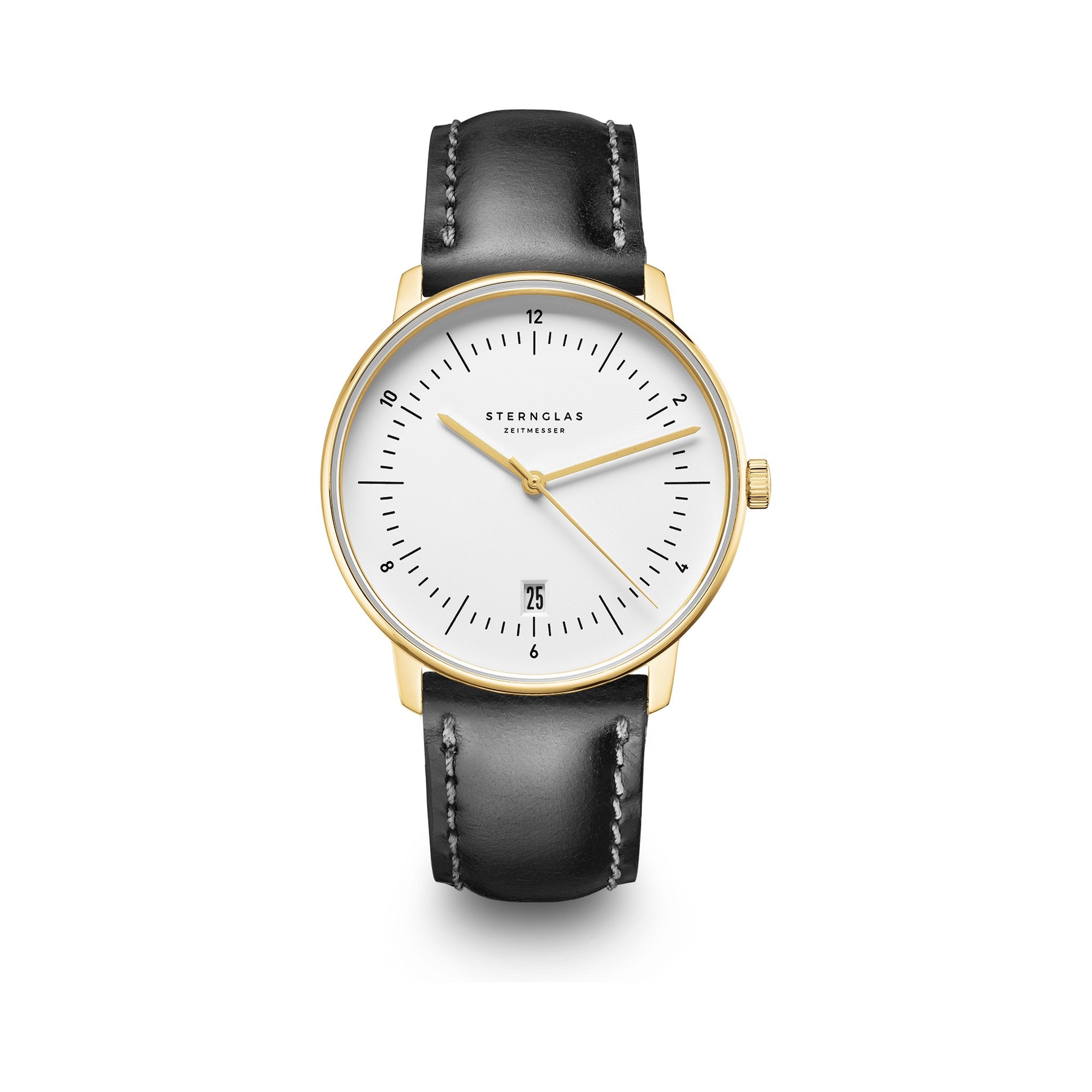NAOS Edition Heritage white gold / Bridle 20 black gold (polished)