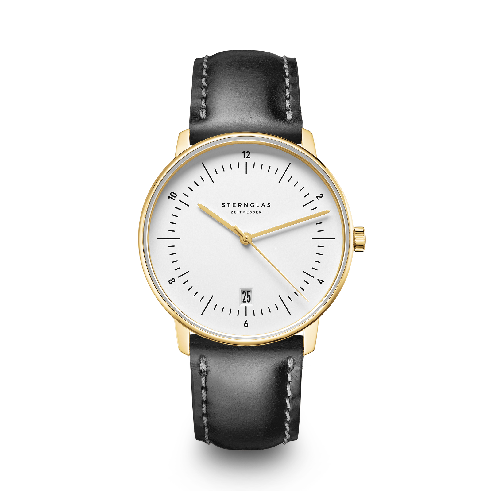 NAOS Edition Heritage white gold / Bridle 20 black gold (polished)