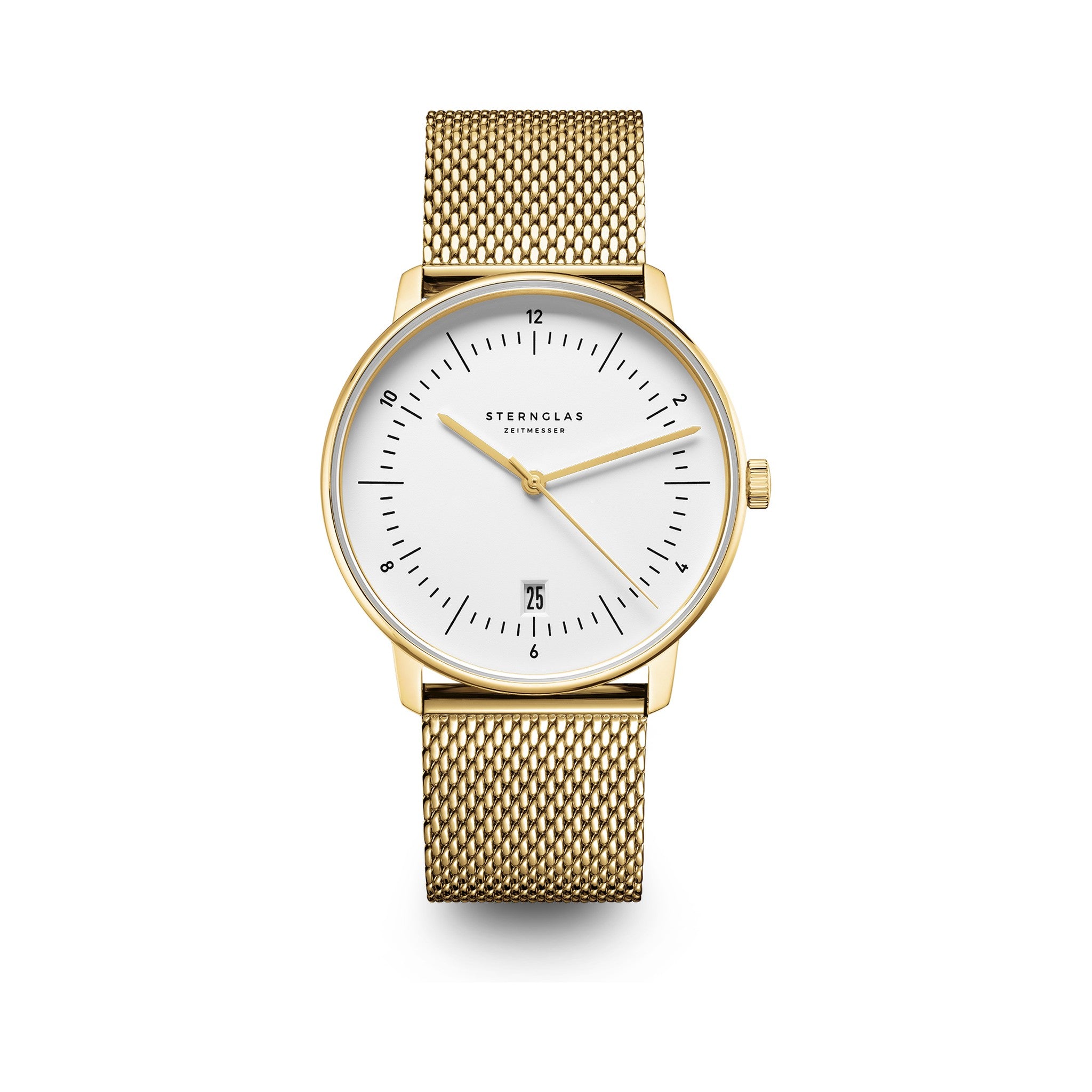 NAOS Edition Heritage white gold / Milanaise 20 gold (polished)