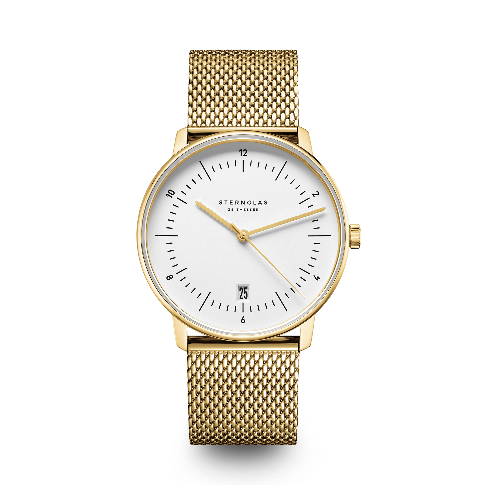 NAOS Edition Heritage white gold / Milanaise 20 gold (polished)