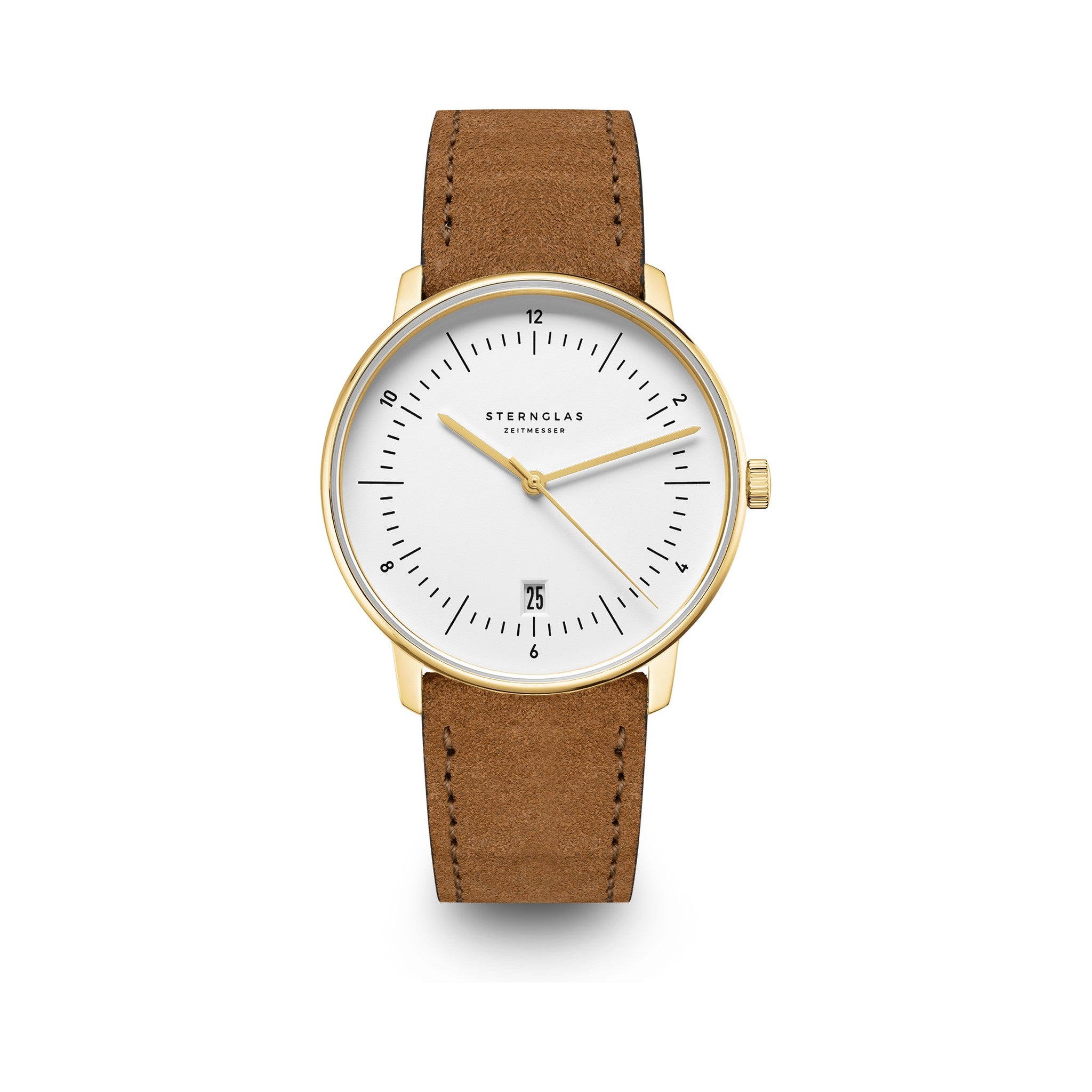 NAOS Edition Heritage white gold / suede 20 brown gold (polished)