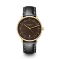 NAOS Edition Heritage dark brown gold / Bridle 20 black gold (polished)