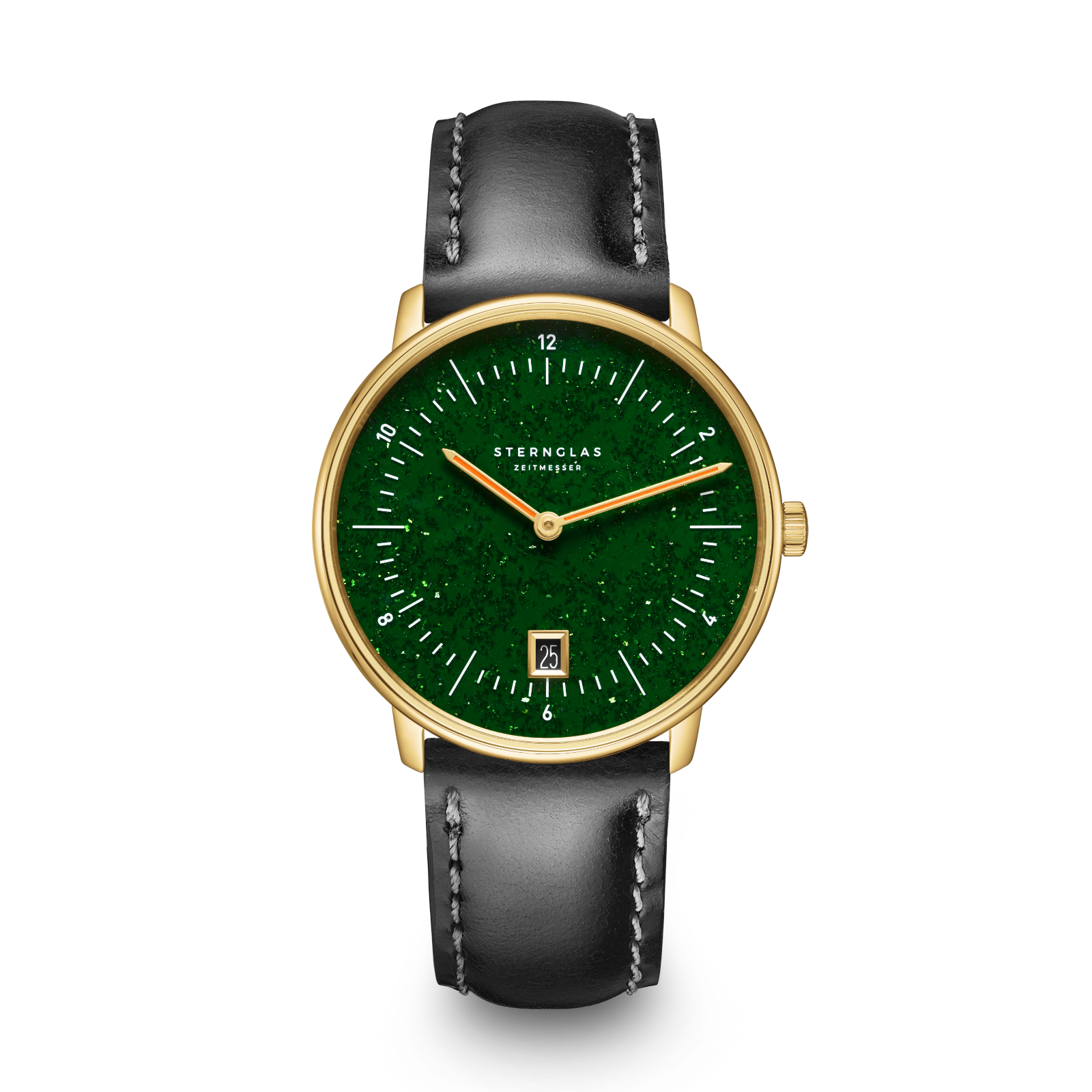 NAOS Edition Aventurin dark green gold / Bridle 20 black