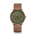 NAOS Edition 1905 dark green bronze / Milanaise 20 bronze