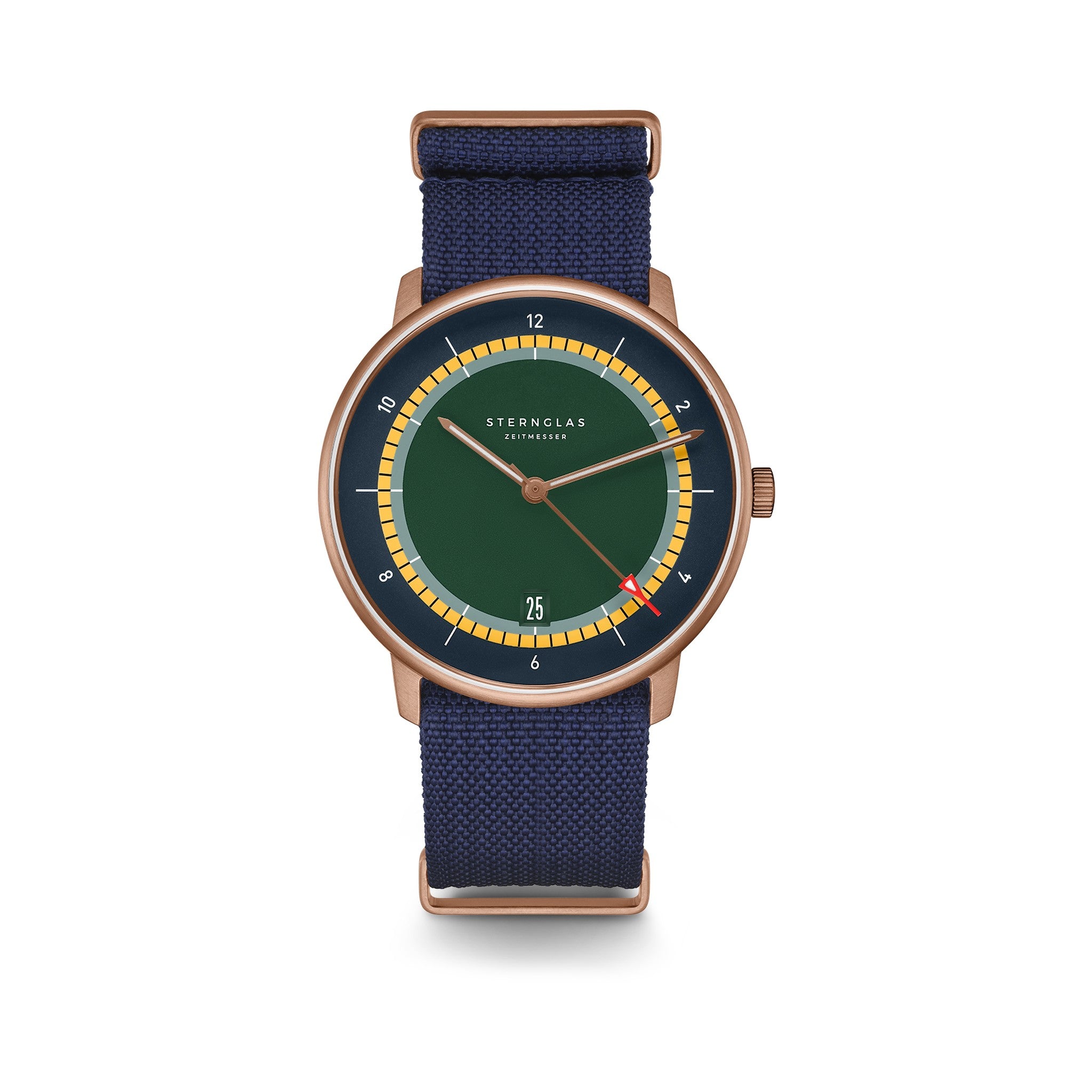 NAOS EDITION ARGO BRONZE dark green-yellow bronze / Field 20 marine blue