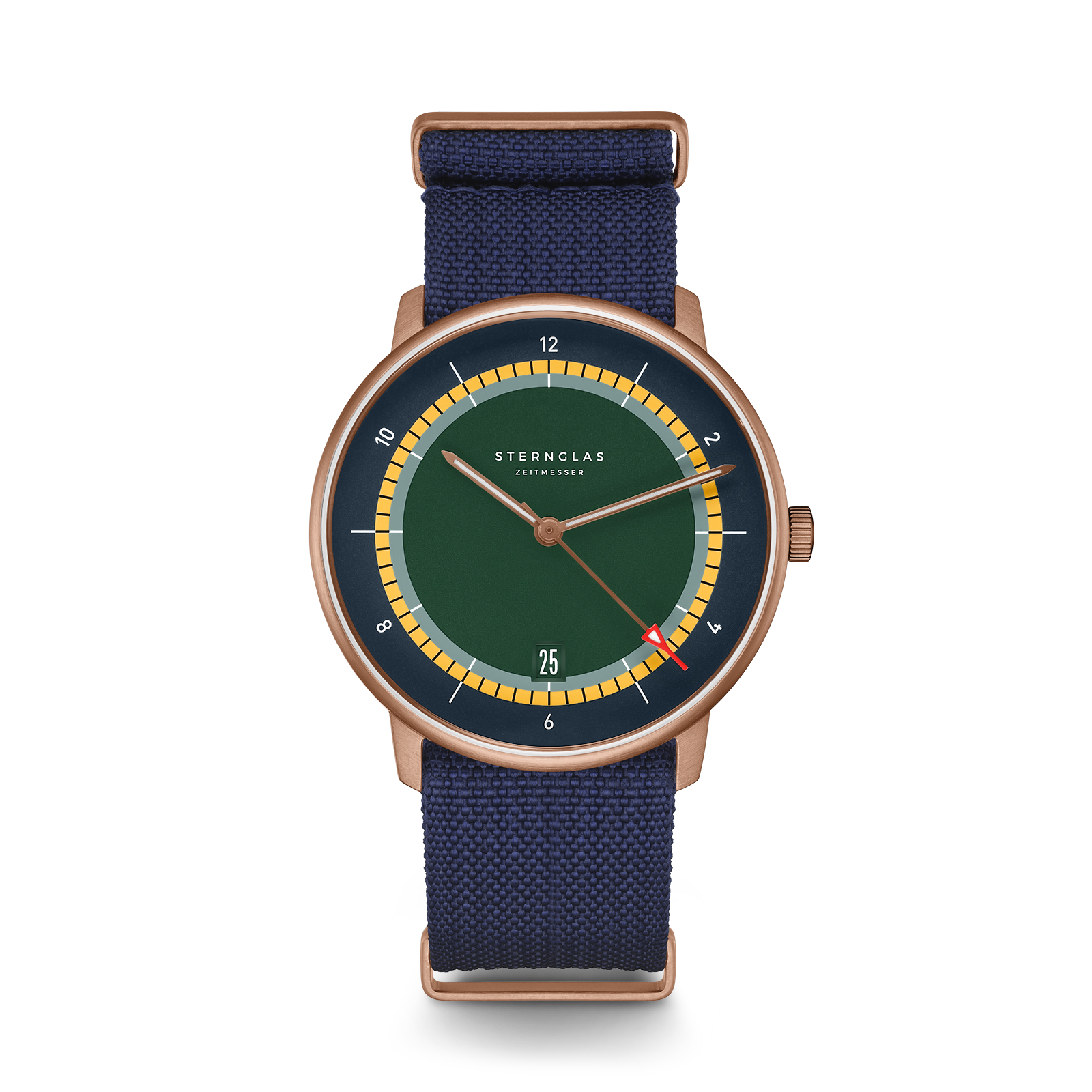 NAOS EDITION ARGO BRONZE dark green-yellow bronze / Field 20 marine blue
