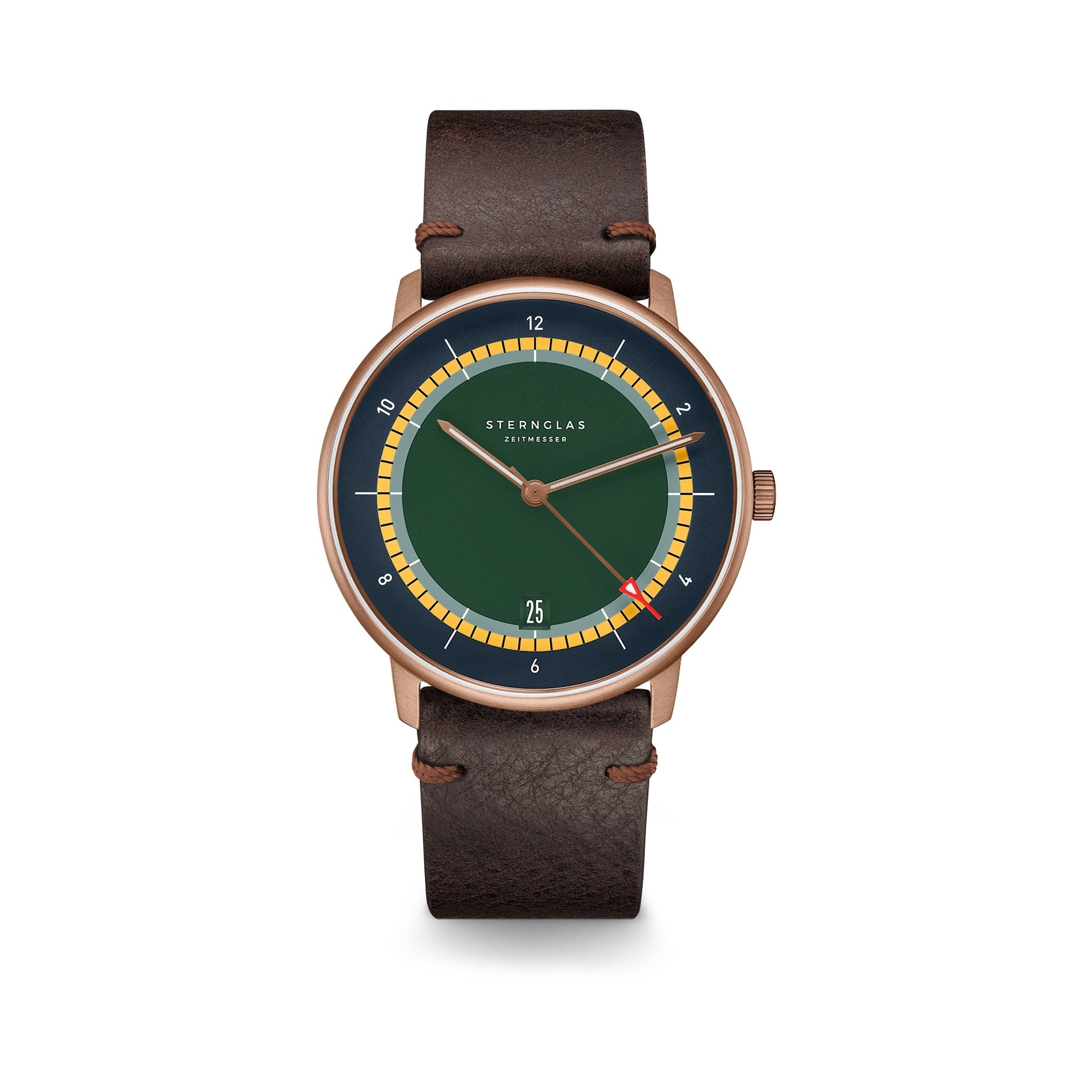 NAOS EDITION ARGO BRONZE dark green-yellow bronze / Vintage 20 mokka