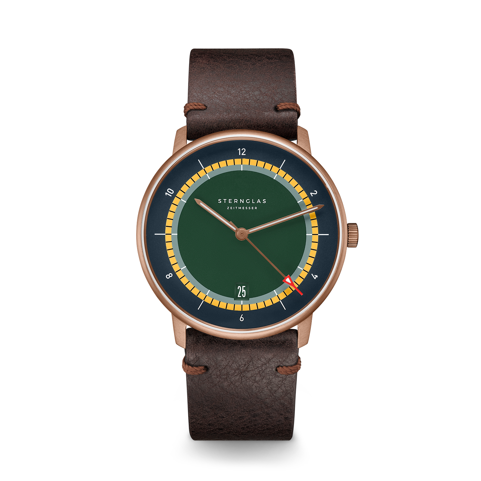 NAOS EDITION ARGO BRONZE dark green-yellow bronze / Vintage 20 mokka