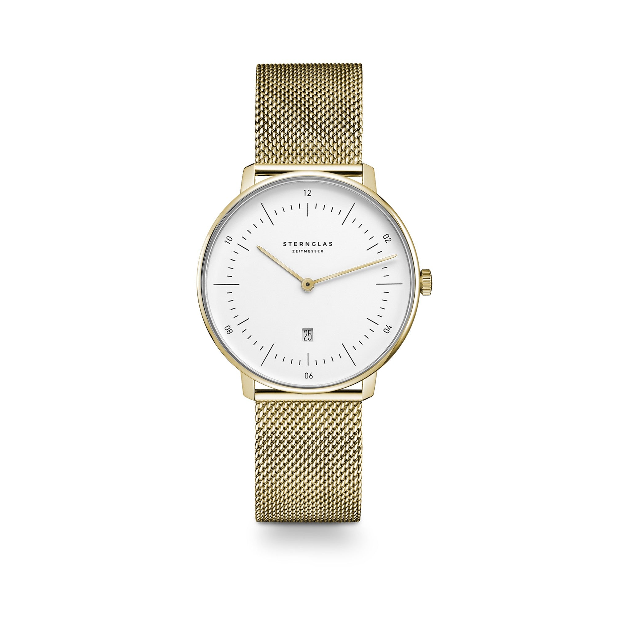 NAOS XS white c/gold / Klassik black