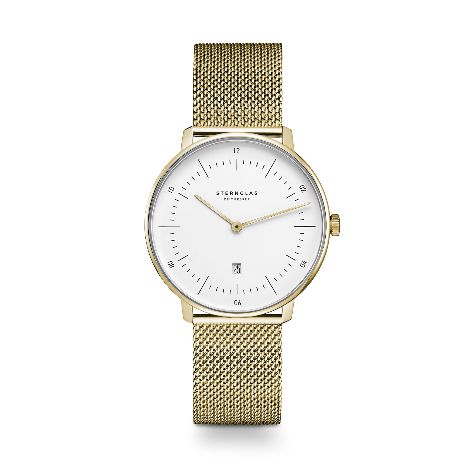 NAOS XS white c/gold / Klassik black