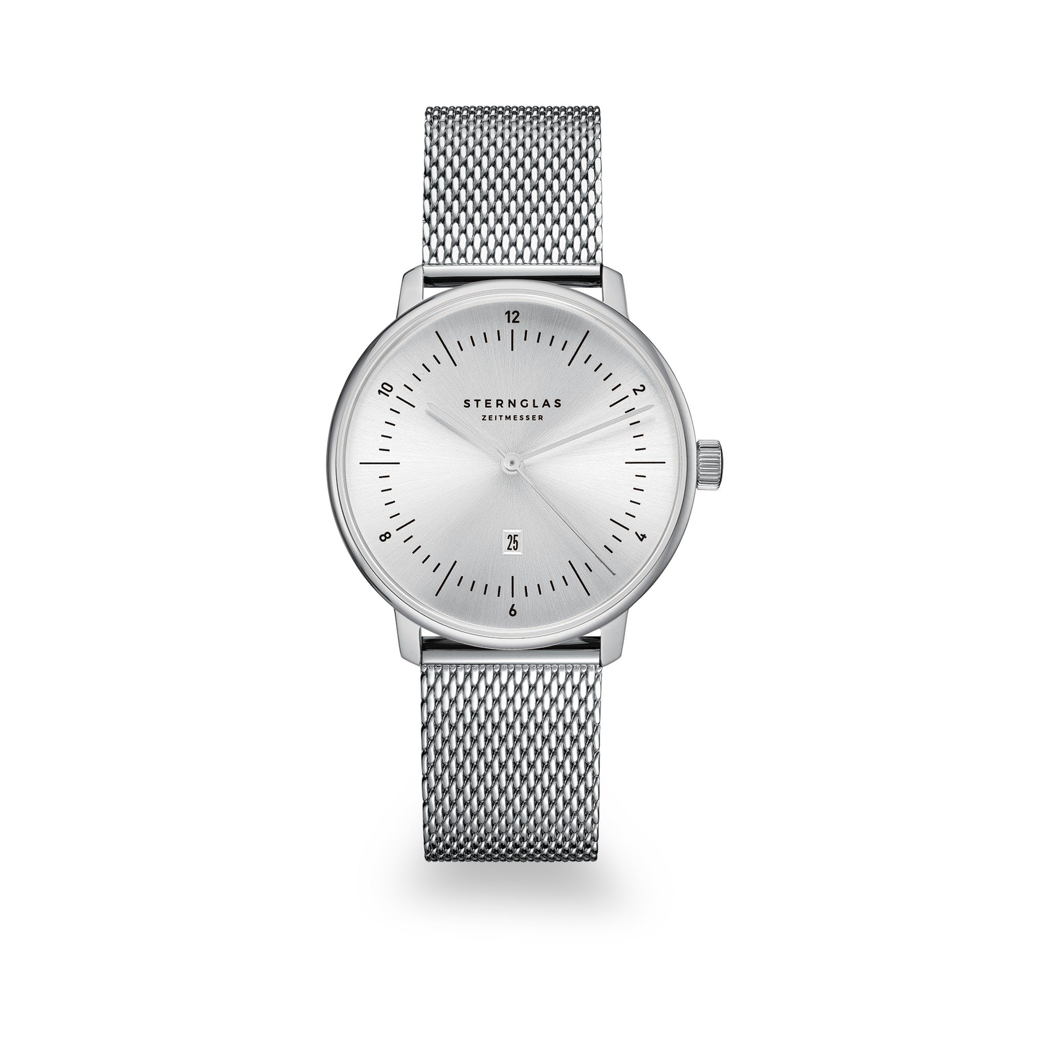 NAOS XS Edition Elyra silver silver / Milanaise 16 silver