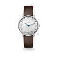 NAOS XS Edition mother of pearl  white silver / Klassik 16 dark brown