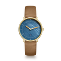 NAOS XS Edition mother of pearl dark blue gold / Klassik 16 camel