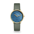 NAOS XS Edition mother of pearl dark blue gold / Klassik 16 salbei