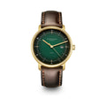 NAOS SOLAR dark green gold / Bridle 20 dark brown