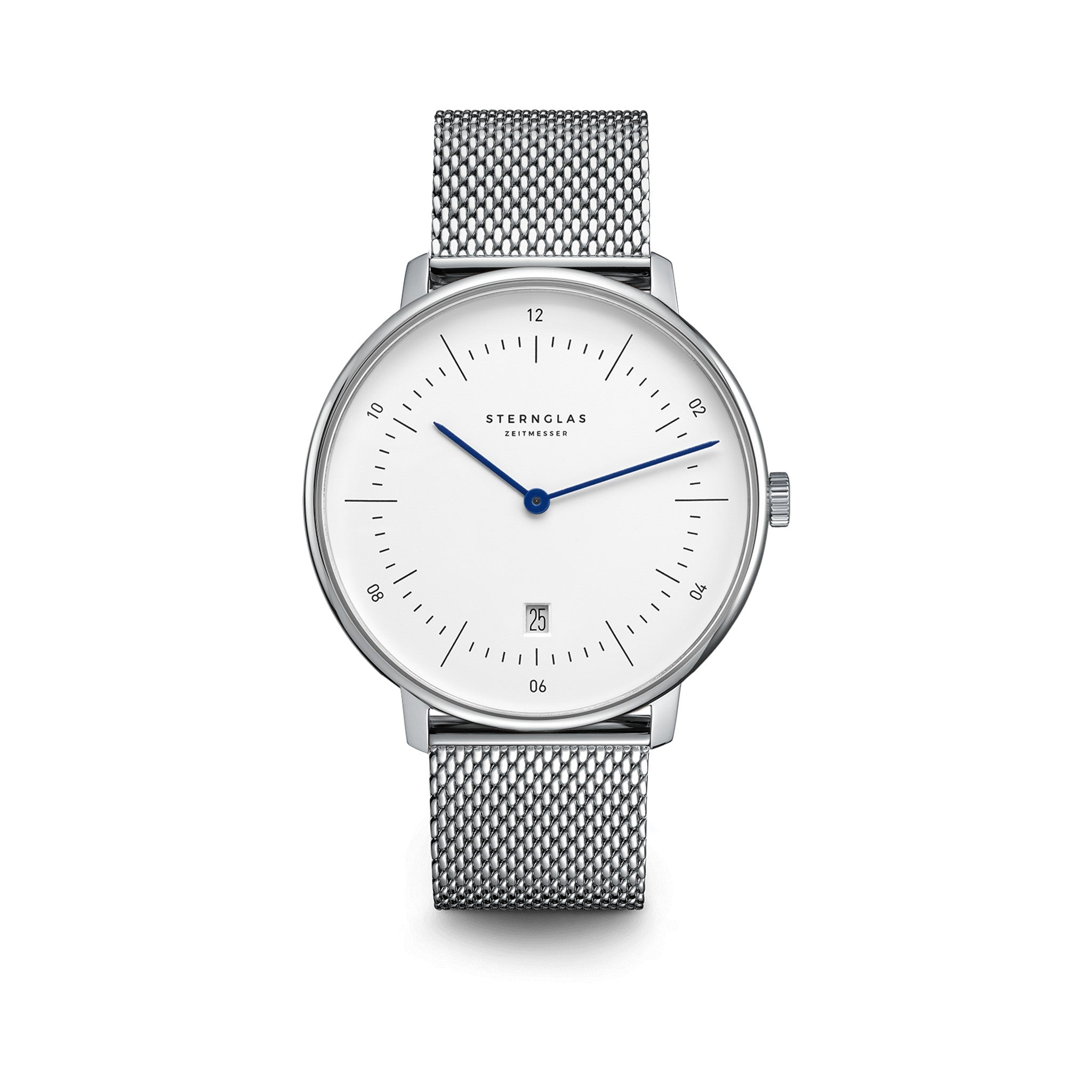 NAOS XL white silver / Milanaise 20 silver