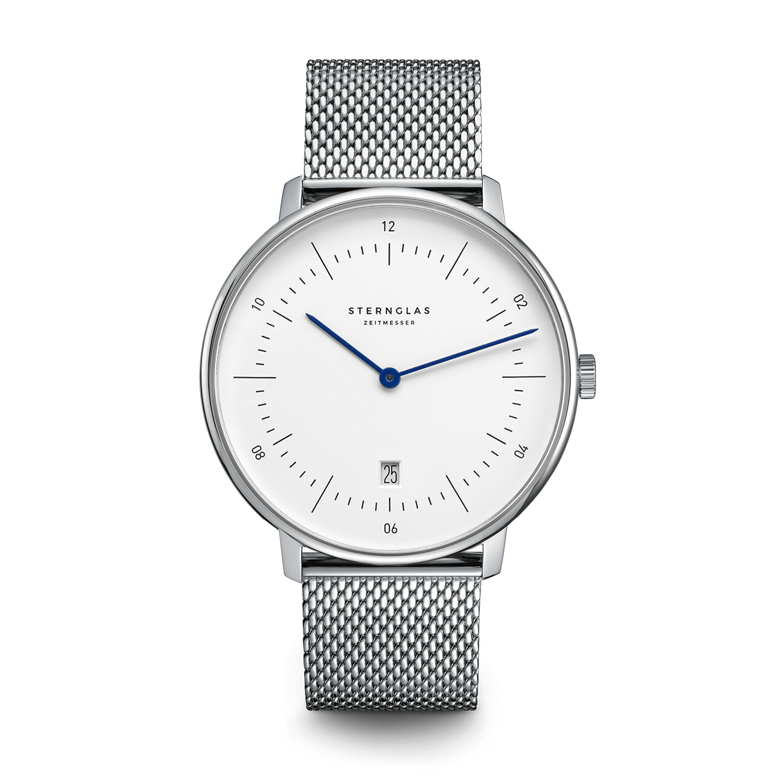 NAOS XL white silver / Milanaise 20 silver