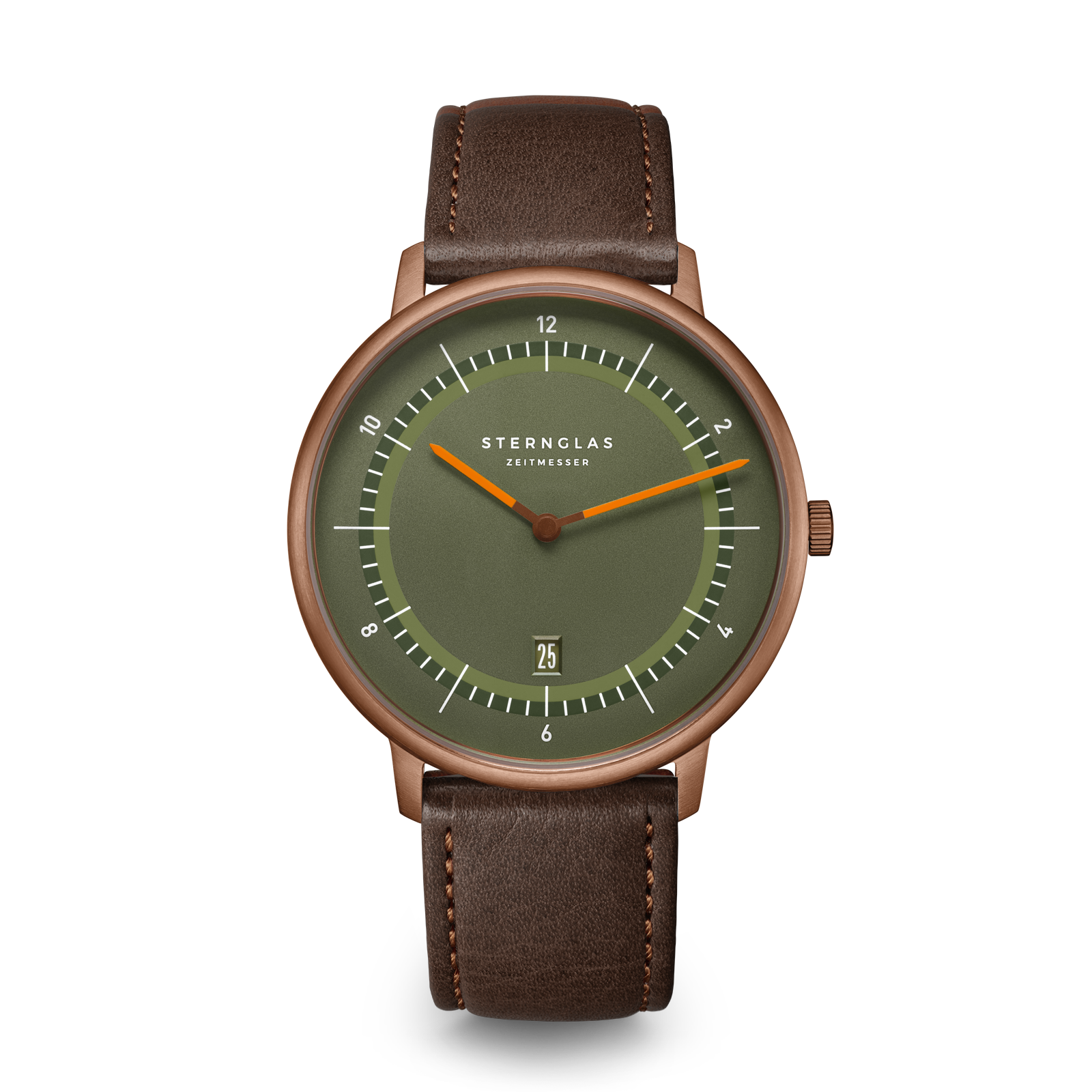 NAOS XL Edition 1905 dark green bronze / Modena 20 dark brown