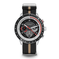TACHYMETER 2.0 black silver / Field 20 black-beige
