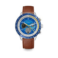 TACHYMETER 2.0 black silver / Modena 20 brown