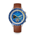TACHYMETER 2.0 black silver / Modena 20 brown