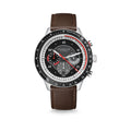 TACHYMETER 2.0 black silver / Modena 20 dark brown