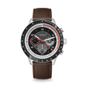 TACHYMETER 2.0 black silver / Modena 20 dark brown