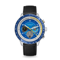 TACHYMETER 2.0  dark blue silver / Modena 20 black