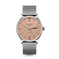 BERLIN Automatik kupferbeige silber / Milanaise 20 silber