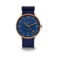HAMBURG  Automatic dark blue bronze / Field 20 blue
