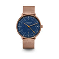 HAMBURG  Automatic dark blue bronze / Milanaise 20 bronze