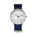HAMBURG  Automatic silver silver / Field 20 blue
