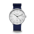 HAMBURG  Automatic silver silver / Field 20 blue