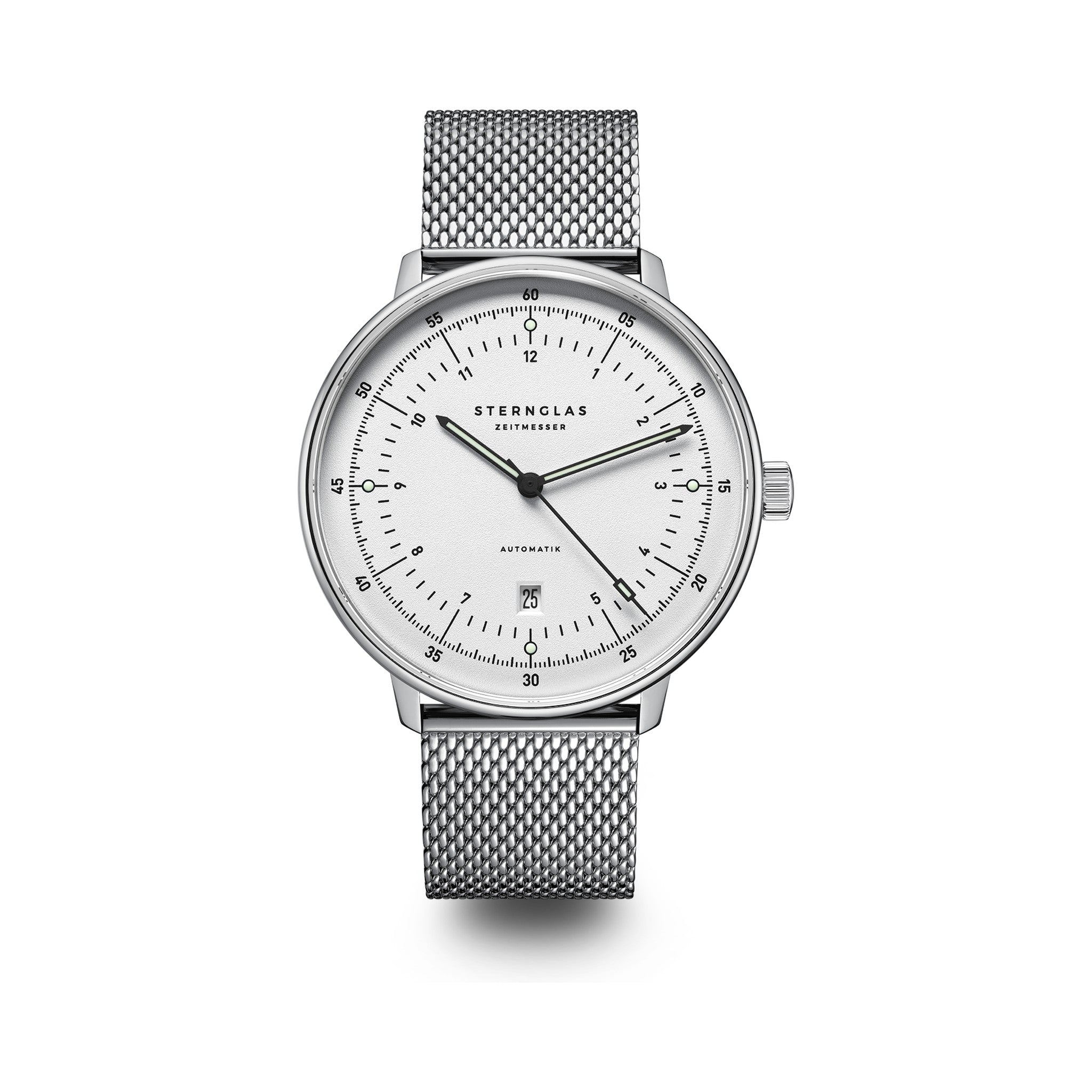 HAMBURG  Automatic silver silver / Milanaise 20 silver