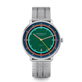 HAMBURG AUTOMATIK Edition Argo silver / Super Slim metal strap