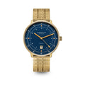 HAMBURG Automatik Edition Marine  dark blue gold / SuperSlim 20 gold