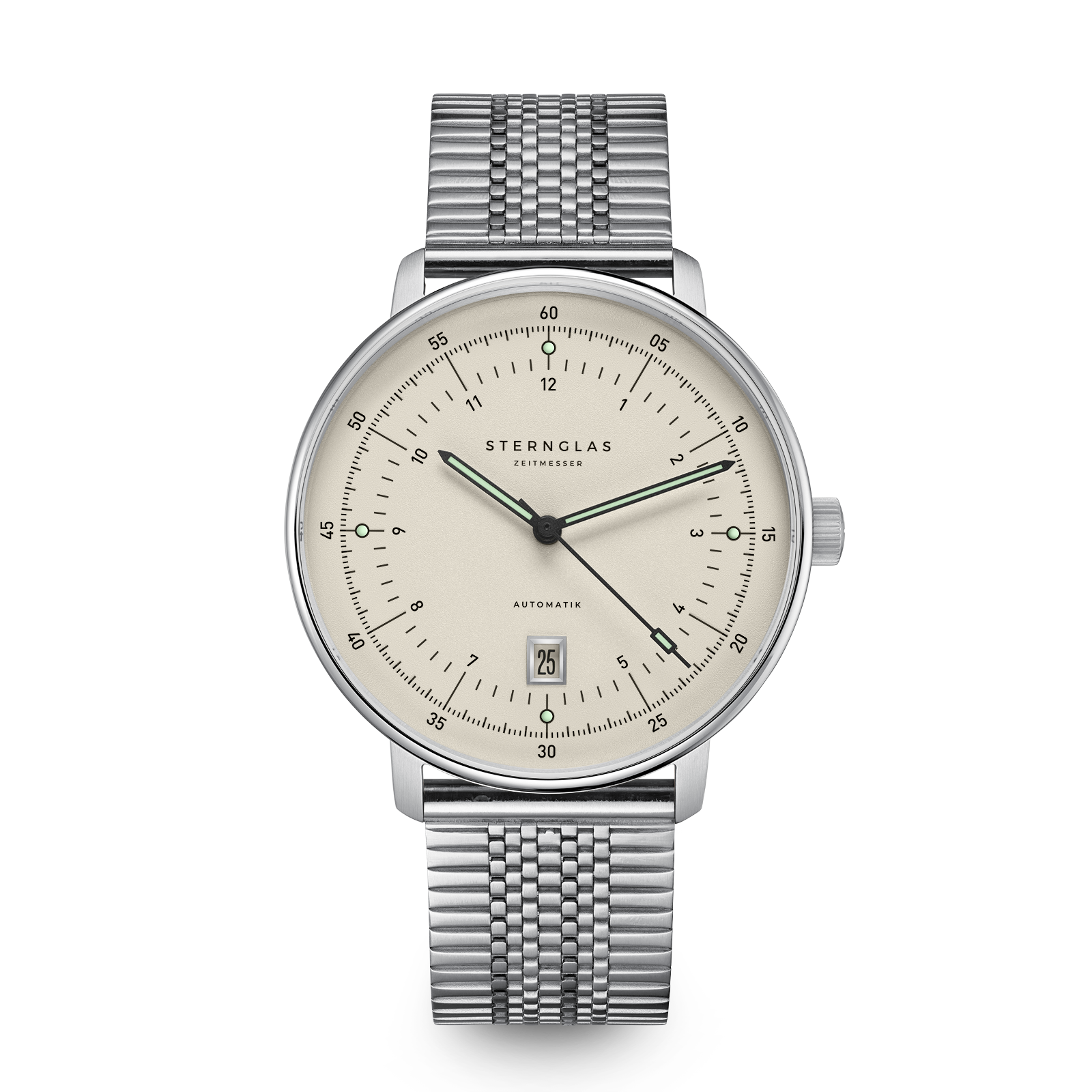HAMBURG  Pro Automatic alabaster silver / SuperSlim 20 silver