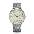 HAMBURG  Pro Automatic alabaster silver / Milanaise 20 silver