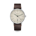 HAMBURG  Pro Automatic alabaster silver / Vintage 20 mocha silver