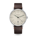 HAMBURG  Pro Automatic alabaster silver / Vintage 20 mocha silver