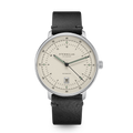 HAMBURG  Pro Automatic alabaster silver / Vintage 20 nero silver