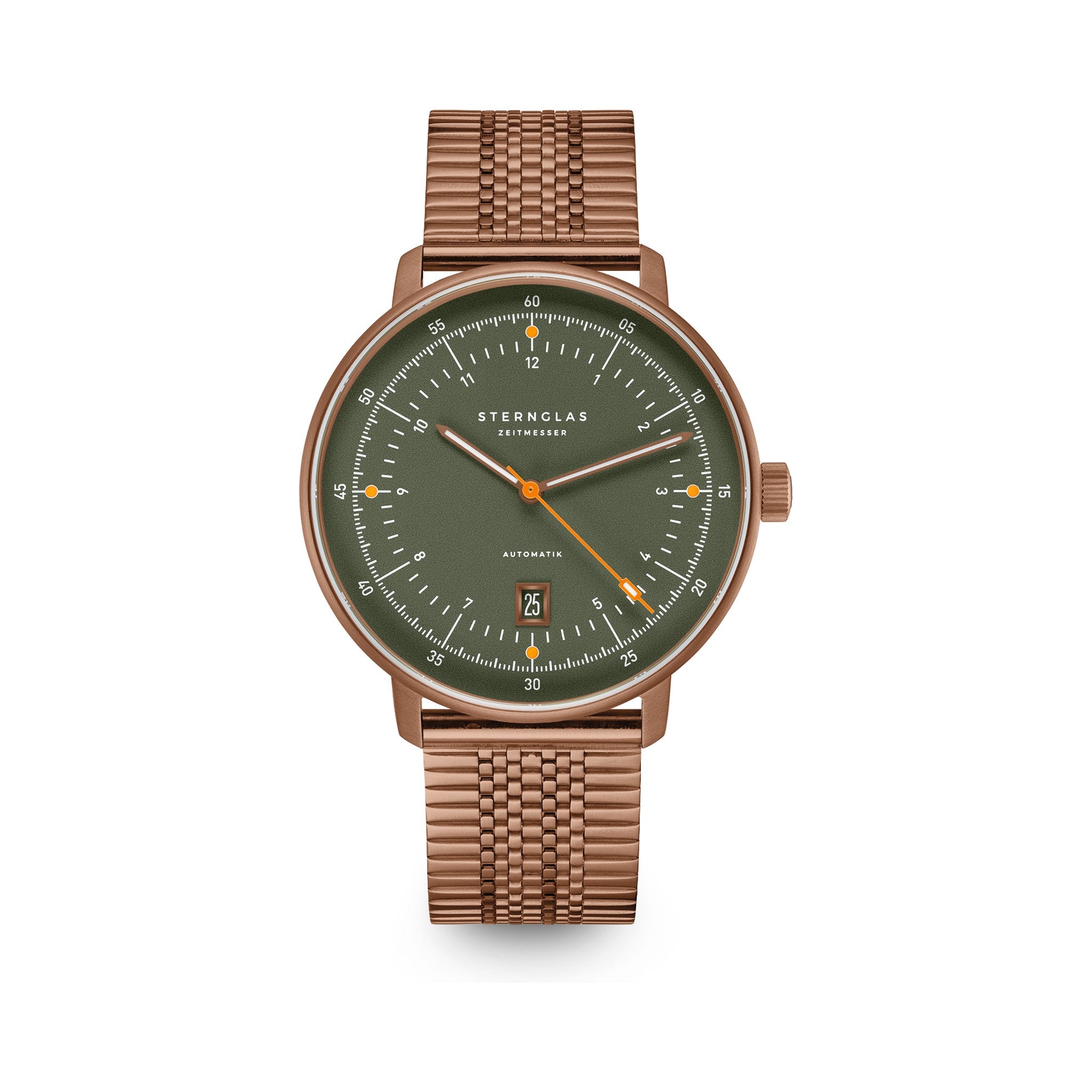 HAMBURG  Pro Automatic dark green bronze / SuperSlim 20 bronze