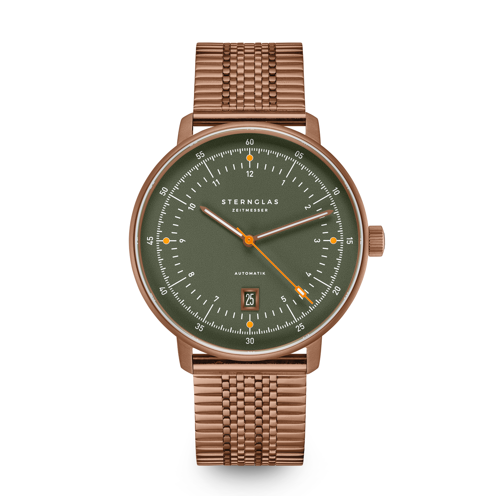 HAMBURG  Pro Automatic dark green bronze / SuperSlim 20 bronze