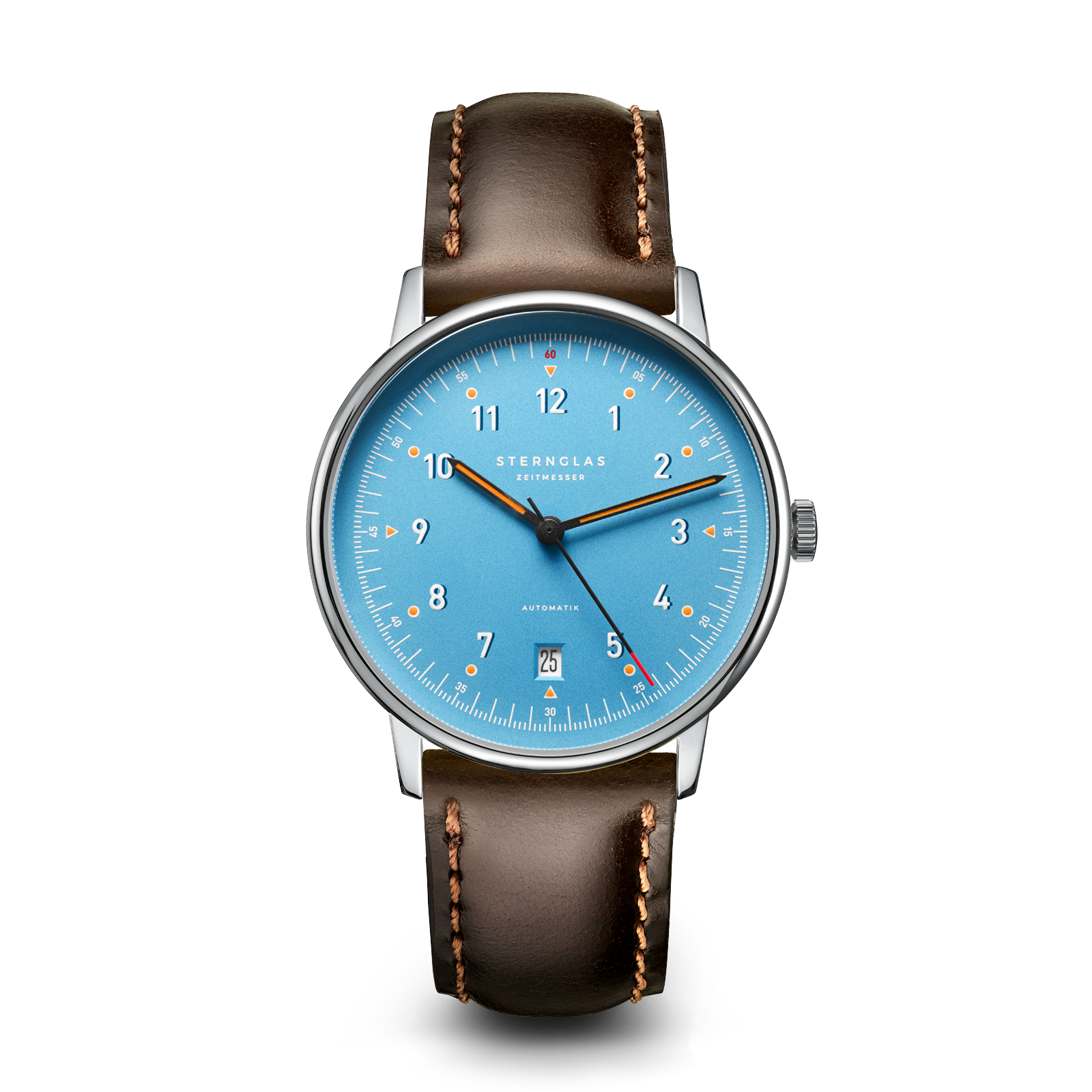 LUMATIK light blue silver / Bridle 20 brown