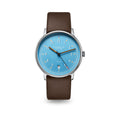 LUMATIK light blue silver / Premium 20 dark brown