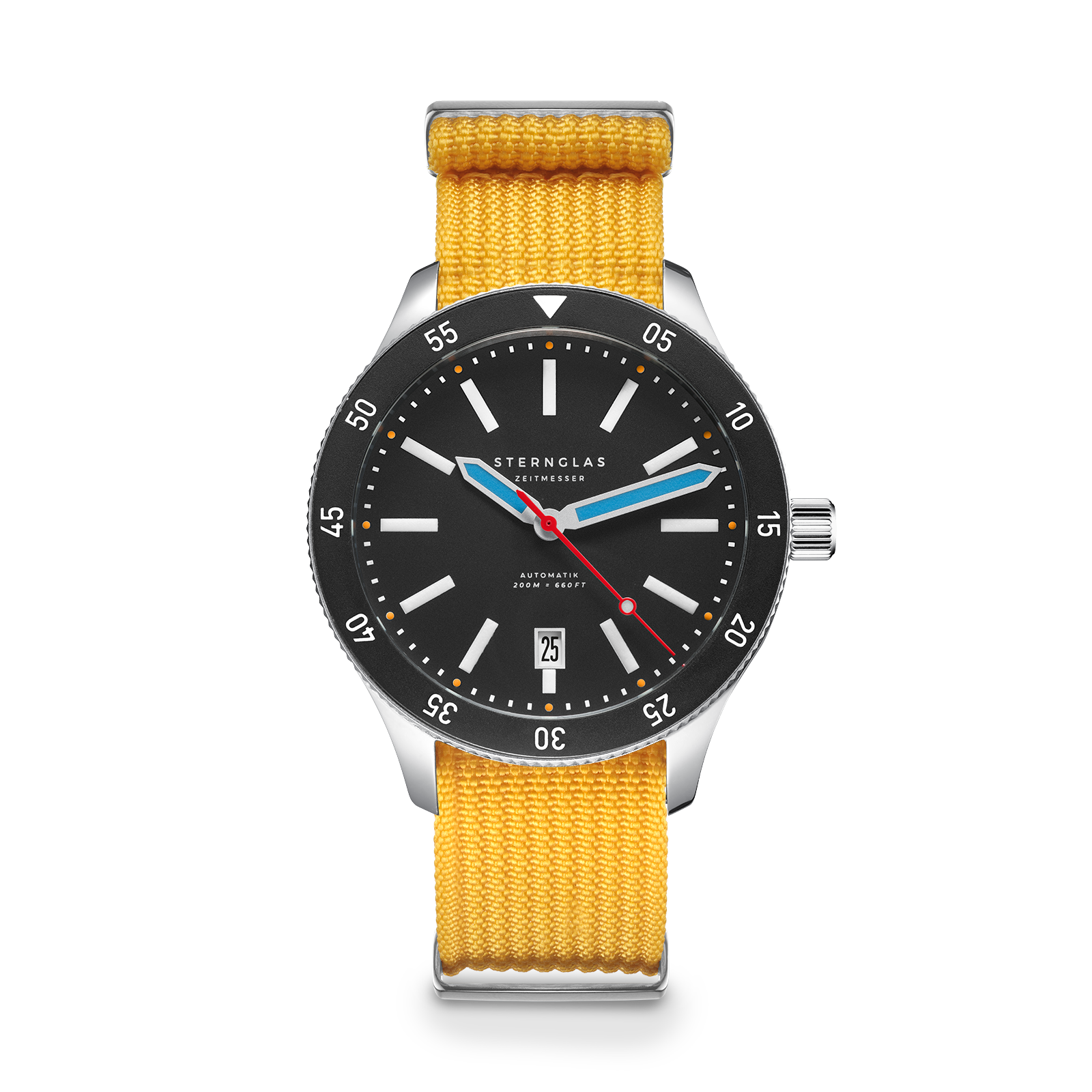 MARUS 2.0 black-red silver / Field 20 yellow