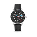 MARUS 2.0 black-red silver / rubber 20 black